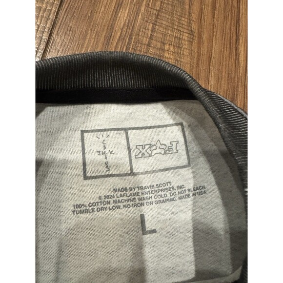 Fox x Cactus Jack Racing Jersey - Size L - Black - Travis Scott - Picture 8 of 8